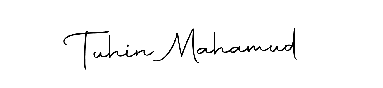 Create a beautiful signature design for name Tuhin Mahamud. With this signature (Autography-DOLnW) fonts, you can make a handwritten signature for free. Tuhin Mahamud signature style 10 images and pictures png
