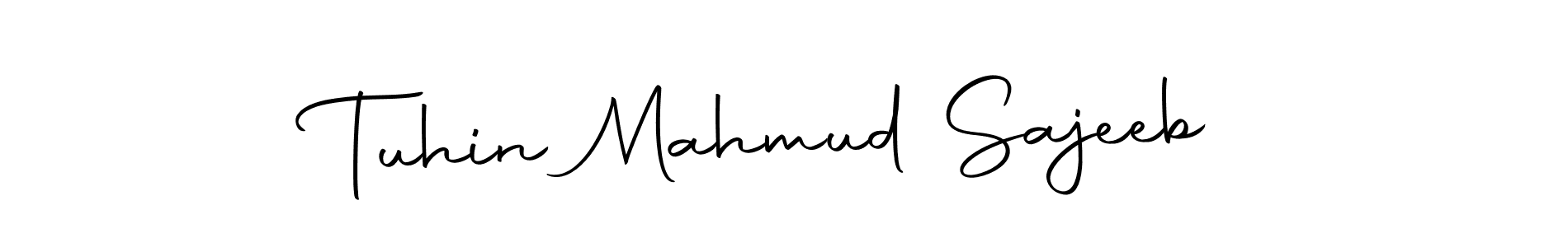 How to make Tuhin Mahmud Sajeeb signature? Autography-DOLnW is a professional autograph style. Create handwritten signature for Tuhin Mahmud Sajeeb name. Tuhin Mahmud Sajeeb signature style 10 images and pictures png