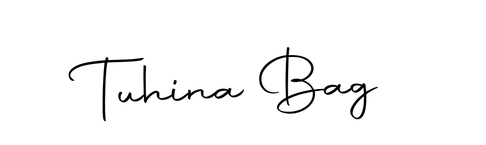 It looks lik you need a new signature style for name Tuhina Bag. Design unique handwritten (Autography-DOLnW) signature with our free signature maker in just a few clicks. Tuhina Bag signature style 10 images and pictures png