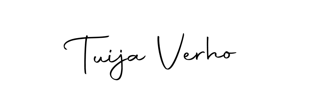 if you are searching for the best signature style for your name Tuija Verho. so please give up your signature search. here we have designed multiple signature styles  using Autography-DOLnW. Tuija Verho signature style 10 images and pictures png