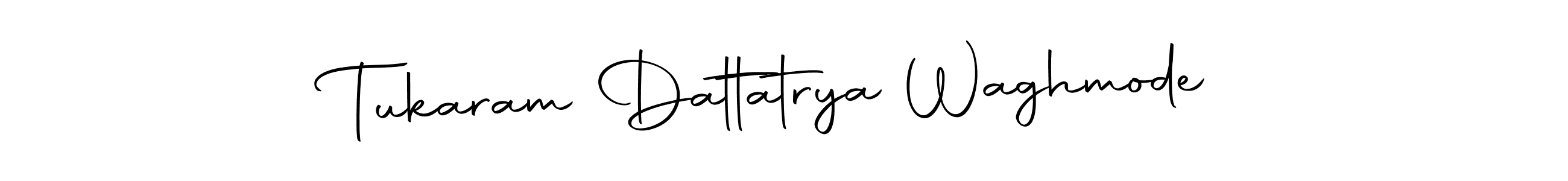 Create a beautiful signature design for name Tukaram Dattatrya Waghmode. With this signature (Autography-DOLnW) fonts, you can make a handwritten signature for free. Tukaram Dattatrya Waghmode signature style 10 images and pictures png
