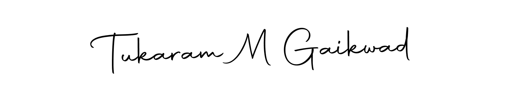 Make a beautiful signature design for name Tukaram M Gaikwad. Use this online signature maker to create a handwritten signature for free. Tukaram M Gaikwad signature style 10 images and pictures png
