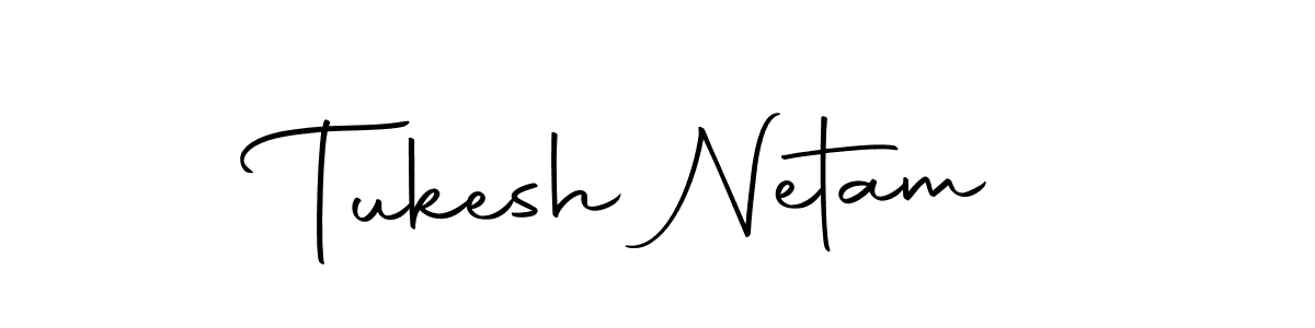 Tukesh Netam stylish signature style. Best Handwritten Sign (Autography-DOLnW) for my name. Handwritten Signature Collection Ideas for my name Tukesh Netam. Tukesh Netam signature style 10 images and pictures png
