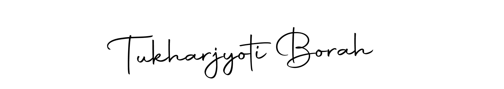 Use a signature maker to create a handwritten signature online. With this signature software, you can design (Autography-DOLnW) your own signature for name Tukharjyoti Borah. Tukharjyoti Borah signature style 10 images and pictures png
