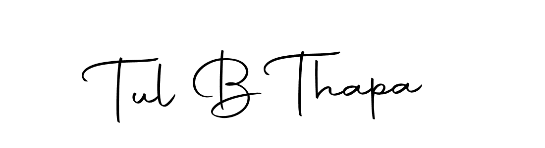 Once you've used our free online signature maker to create your best signature Autography-DOLnW style, it's time to enjoy all of the benefits that Tul B Thapa name signing documents. Tul B Thapa signature style 10 images and pictures png