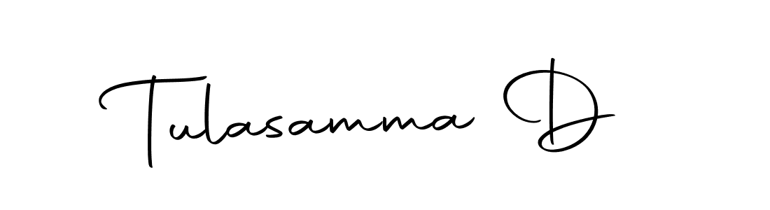 Make a beautiful signature design for name Tulasamma D. Use this online signature maker to create a handwritten signature for free. Tulasamma D signature style 10 images and pictures png