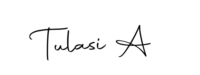 The best way (Autography-DOLnW) to make a short signature is to pick only two or three words in your name. The name Tulasi A include a total of six letters. For converting this name. Tulasi A signature style 10 images and pictures png