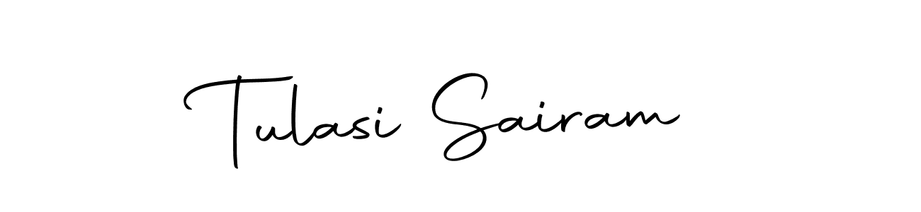 Make a beautiful signature design for name Tulasi Sairam. With this signature (Autography-DOLnW) style, you can create a handwritten signature for free. Tulasi Sairam signature style 10 images and pictures png