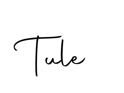 How to make Tule signature? Autography-DOLnW is a professional autograph style. Create handwritten signature for Tule name. Tule signature style 10 images and pictures png