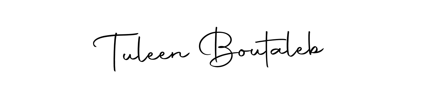 Check out images of Autograph of Tuleen Boutaleb name. Actor Tuleen Boutaleb Signature Style. Autography-DOLnW is a professional sign style online. Tuleen Boutaleb signature style 10 images and pictures png