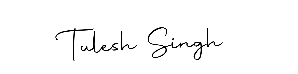 This is the best signature style for the Tulesh Singh name. Also you like these signature font (Autography-DOLnW). Mix name signature. Tulesh Singh signature style 10 images and pictures png