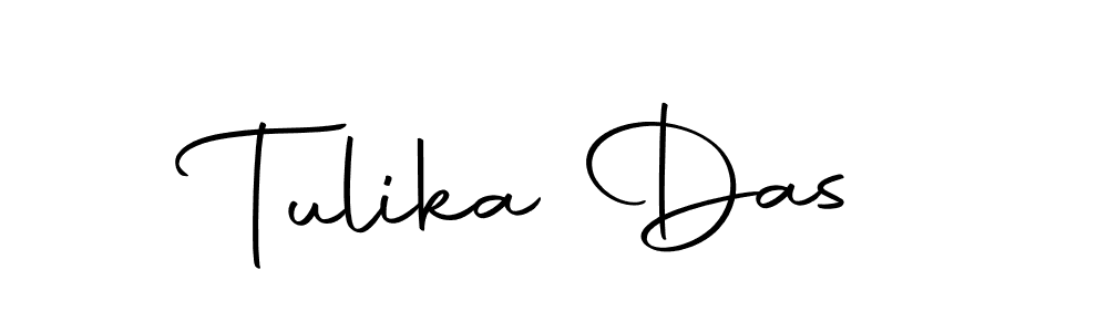 You should practise on your own different ways (Autography-DOLnW) to write your name (Tulika Das) in signature. don't let someone else do it for you. Tulika Das signature style 10 images and pictures png