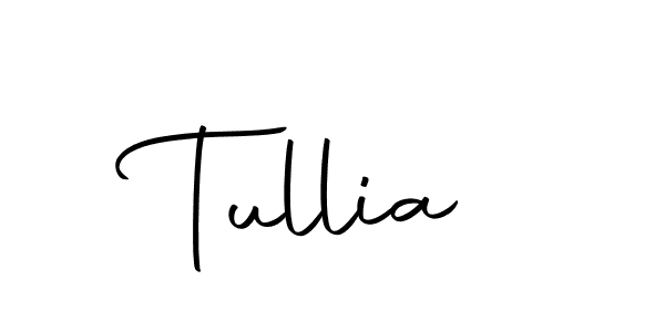 Make a short Tullia signature style. Manage your documents anywhere anytime using Autography-DOLnW. Create and add eSignatures, submit forms, share and send files easily. Tullia signature style 10 images and pictures png