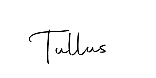 Design your own signature with our free online signature maker. With this signature software, you can create a handwritten (Autography-DOLnW) signature for name Tullus. Tullus signature style 10 images and pictures png