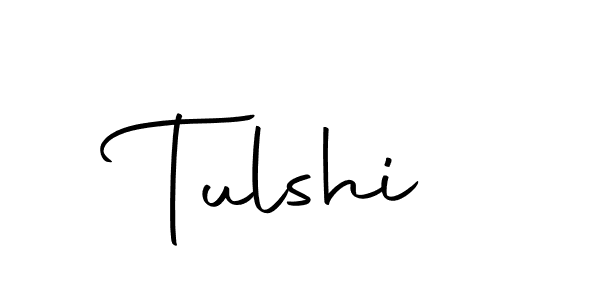 How to make Tulshi signature? Autography-DOLnW is a professional autograph style. Create handwritten signature for Tulshi name. Tulshi signature style 10 images and pictures png