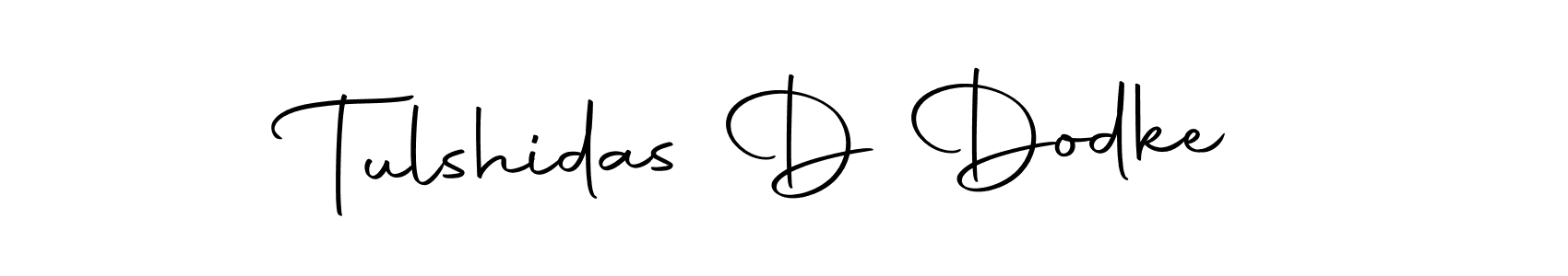 Once you've used our free online signature maker to create your best signature Autography-DOLnW style, it's time to enjoy all of the benefits that Tulshidas D Dodke name signing documents. Tulshidas D Dodke signature style 10 images and pictures png