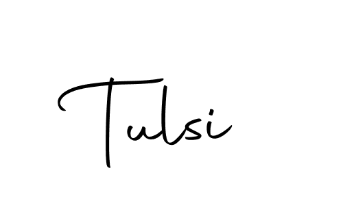 Make a beautiful signature design for name Tulsi. With this signature (Autography-DOLnW) style, you can create a handwritten signature for free. Tulsi signature style 10 images and pictures png