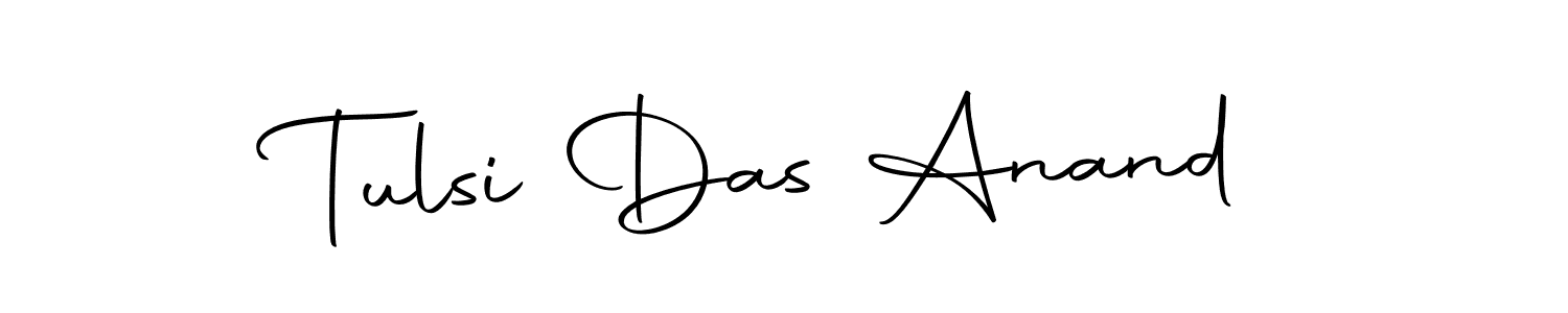 Similarly Autography-DOLnW is the best handwritten signature design. Signature creator online .You can use it as an online autograph creator for name Tulsi Das Anand. Tulsi Das Anand signature style 10 images and pictures png