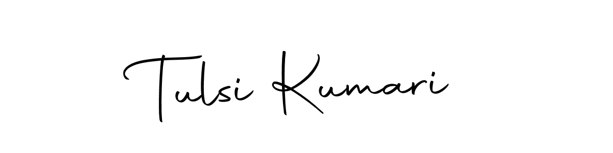 Design your own signature with our free online signature maker. With this signature software, you can create a handwritten (Autography-DOLnW) signature for name Tulsi Kumari. Tulsi Kumari signature style 10 images and pictures png