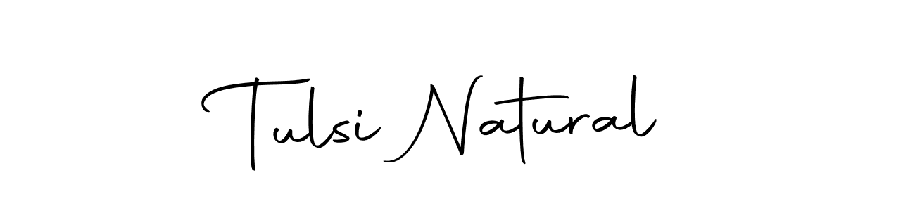 The best way (Autography-DOLnW) to make a short signature is to pick only two or three words in your name. The name Tulsi Natural include a total of six letters. For converting this name. Tulsi Natural signature style 10 images and pictures png