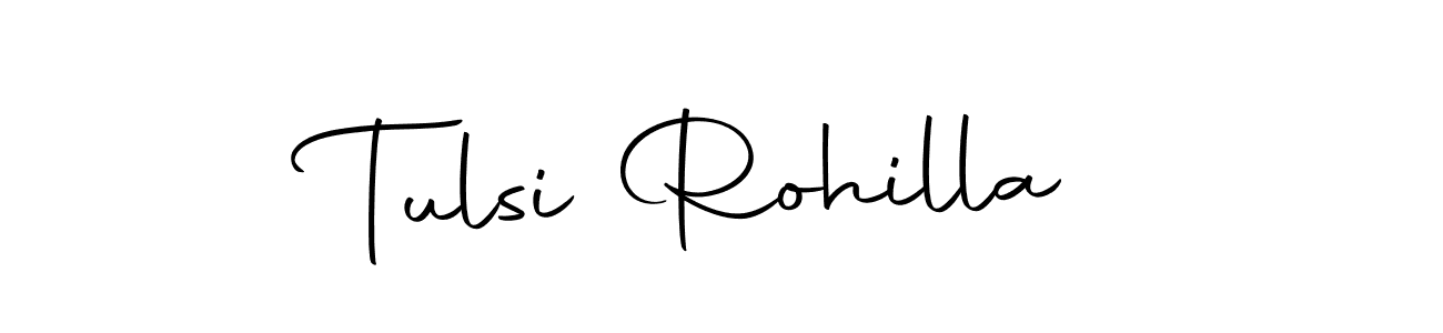 Tulsi Rohilla stylish signature style. Best Handwritten Sign (Autography-DOLnW) for my name. Handwritten Signature Collection Ideas for my name Tulsi Rohilla. Tulsi Rohilla signature style 10 images and pictures png