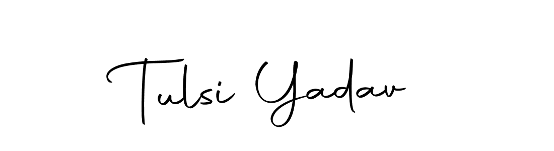 It looks lik you need a new signature style for name Tulsi Yadav. Design unique handwritten (Autography-DOLnW) signature with our free signature maker in just a few clicks. Tulsi Yadav signature style 10 images and pictures png