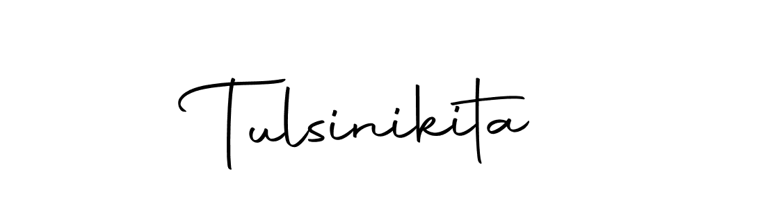Create a beautiful signature design for name Tulsinikita. With this signature (Autography-DOLnW) fonts, you can make a handwritten signature for free. Tulsinikita signature style 10 images and pictures png