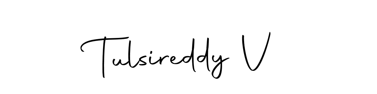 This is the best signature style for the Tulsireddy V name. Also you like these signature font (Autography-DOLnW). Mix name signature. Tulsireddy V signature style 10 images and pictures png