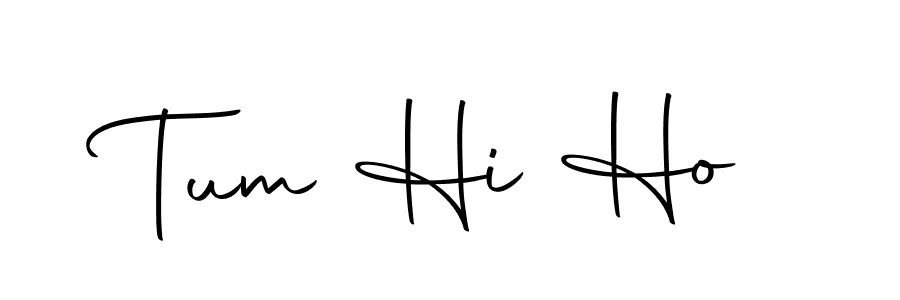 Make a beautiful signature design for name Tum Hi Ho. Use this online signature maker to create a handwritten signature for free. Tum Hi Ho signature style 10 images and pictures png