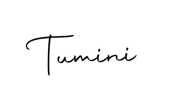 Design your own signature with our free online signature maker. With this signature software, you can create a handwritten (Autography-DOLnW) signature for name Tumini. Tumini signature style 10 images and pictures png