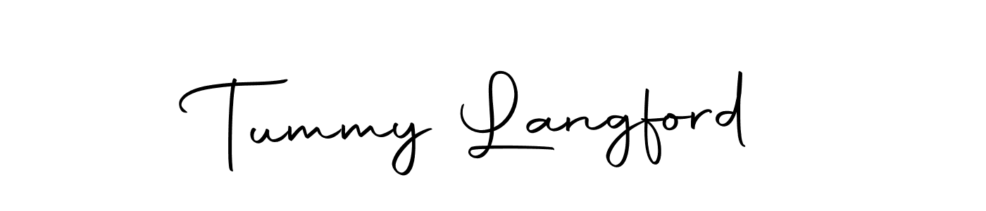 Also we have Tummy Langford name is the best signature style. Create professional handwritten signature collection using Autography-DOLnW autograph style. Tummy Langford signature style 10 images and pictures png