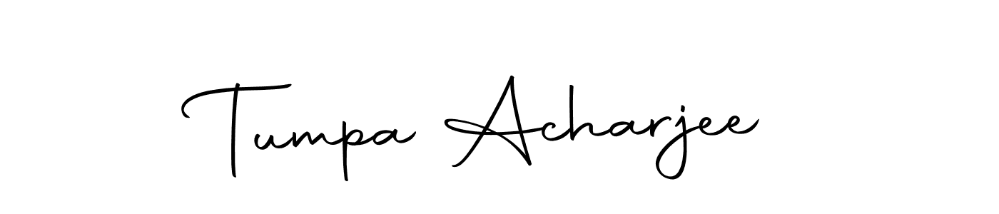Similarly Autography-DOLnW is the best handwritten signature design. Signature creator online .You can use it as an online autograph creator for name Tumpa Acharjee. Tumpa Acharjee signature style 10 images and pictures png