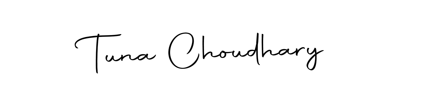 Tuna Choudhary stylish signature style. Best Handwritten Sign (Autography-DOLnW) for my name. Handwritten Signature Collection Ideas for my name Tuna Choudhary. Tuna Choudhary signature style 10 images and pictures png