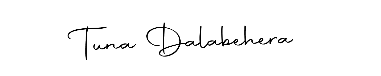 It looks lik you need a new signature style for name Tuna Dalabehera. Design unique handwritten (Autography-DOLnW) signature with our free signature maker in just a few clicks. Tuna Dalabehera signature style 10 images and pictures png