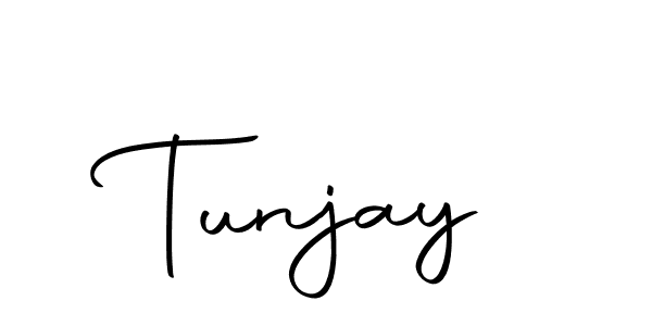 Design your own signature with our free online signature maker. With this signature software, you can create a handwritten (Autography-DOLnW) signature for name Tunjay. Tunjay signature style 10 images and pictures png