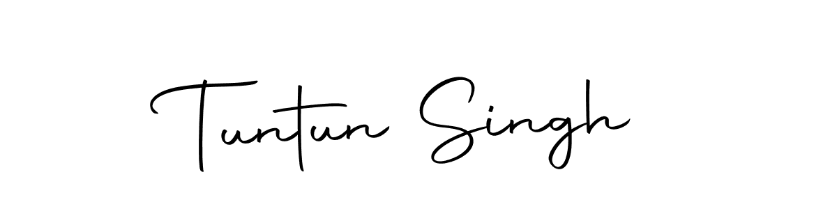 Make a beautiful signature design for name Tuntun Singh. Use this online signature maker to create a handwritten signature for free. Tuntun Singh signature style 10 images and pictures png