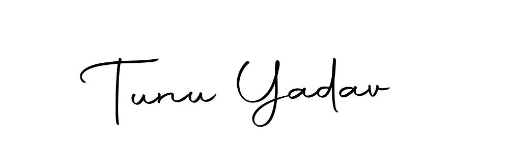 You can use this online signature creator to create a handwritten signature for the name Tunu Yadav. This is the best online autograph maker. Tunu Yadav signature style 10 images and pictures png