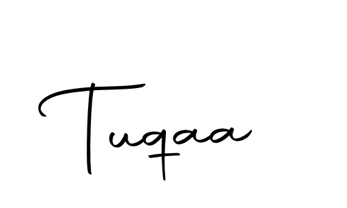 The best way (Autography-DOLnW) to make a short signature is to pick only two or three words in your name. The name Tuqaa include a total of six letters. For converting this name. Tuqaa signature style 10 images and pictures png