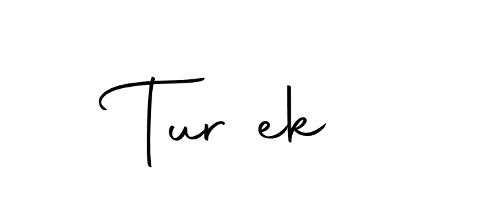 Use a signature maker to create a handwritten signature online. With this signature software, you can design (Autography-DOLnW) your own signature for name Turček. Turček signature style 10 images and pictures png