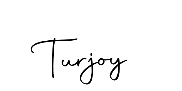 Use a signature maker to create a handwritten signature online. With this signature software, you can design (Autography-DOLnW) your own signature for name Turjoy. Turjoy signature style 10 images and pictures png