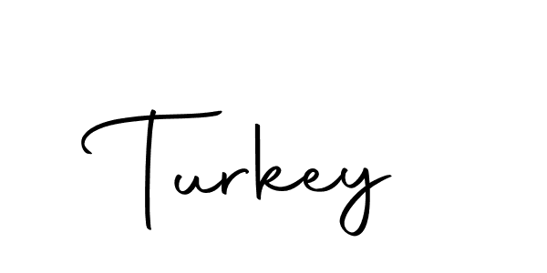 Also we have Turkey name is the best signature style. Create professional handwritten signature collection using Autography-DOLnW autograph style. Turkey signature style 10 images and pictures png