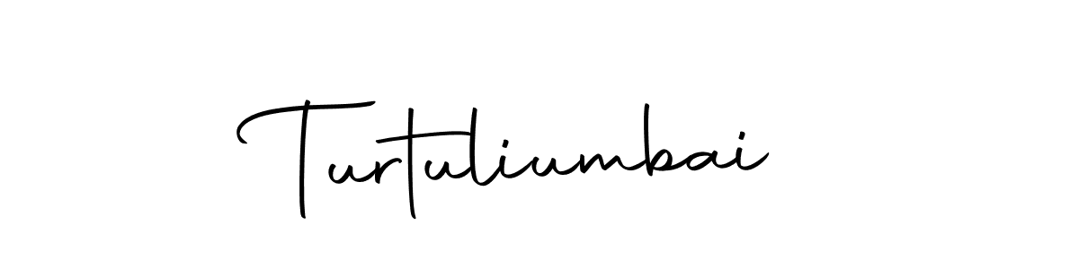 How to make Turtuliumbai name signature. Use Autography-DOLnW style for creating short signs online. This is the latest handwritten sign. Turtuliumbai signature style 10 images and pictures png