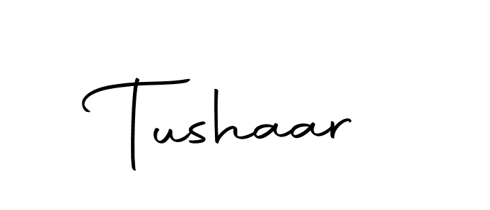 You can use this online signature creator to create a handwritten signature for the name Tushaar. This is the best online autograph maker. Tushaar signature style 10 images and pictures png