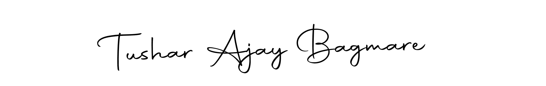 Make a beautiful signature design for name Tushar Ajay Bagmare. With this signature (Autography-DOLnW) style, you can create a handwritten signature for free. Tushar Ajay Bagmare signature style 10 images and pictures png