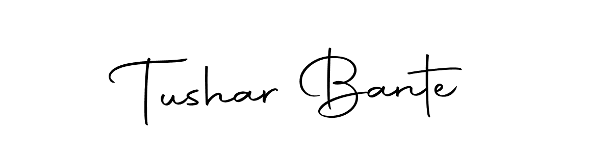 Tushar Bante stylish signature style. Best Handwritten Sign (Autography-DOLnW) for my name. Handwritten Signature Collection Ideas for my name Tushar Bante. Tushar Bante signature style 10 images and pictures png