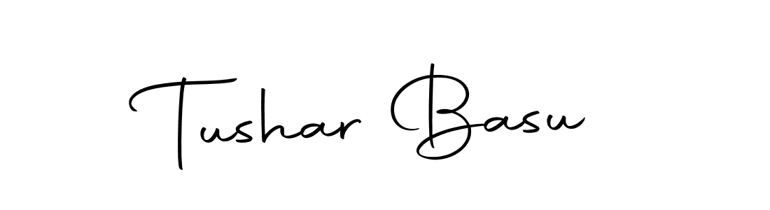 Make a short Tushar Basu signature style. Manage your documents anywhere anytime using Autography-DOLnW. Create and add eSignatures, submit forms, share and send files easily. Tushar Basu signature style 10 images and pictures png
