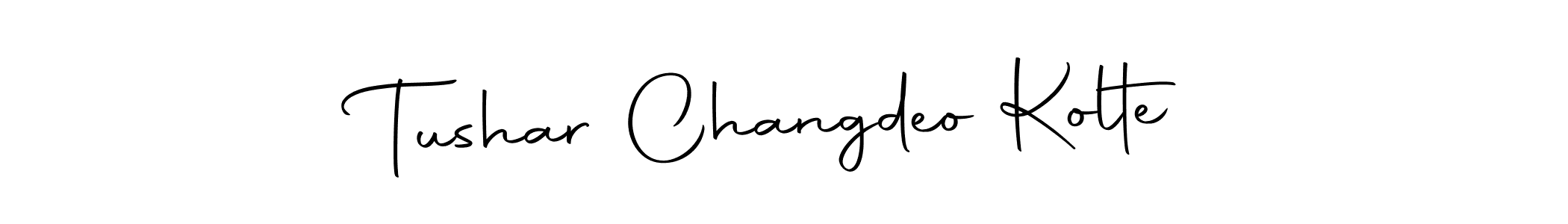 Use a signature maker to create a handwritten signature online. With this signature software, you can design (Autography-DOLnW) your own signature for name Tushar Changdeo Kolte. Tushar Changdeo Kolte signature style 10 images and pictures png