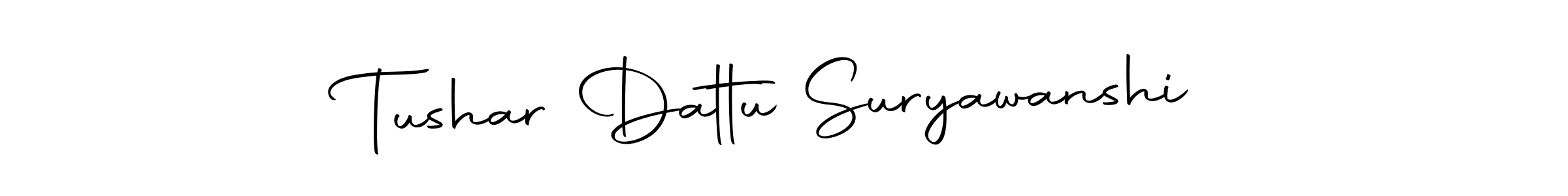 Also You can easily find your signature by using the search form. We will create Tushar Dattu Suryawanshi name handwritten signature images for you free of cost using Autography-DOLnW sign style. Tushar Dattu Suryawanshi signature style 10 images and pictures png