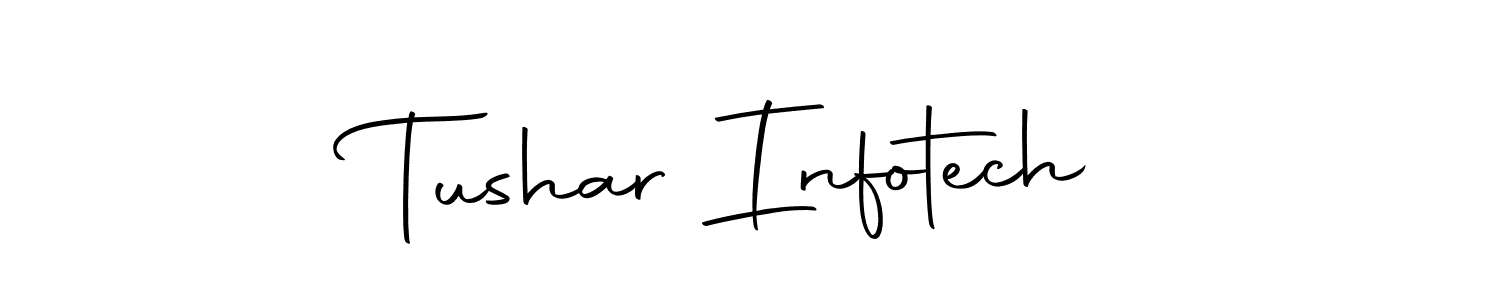 Similarly Autography-DOLnW is the best handwritten signature design. Signature creator online .You can use it as an online autograph creator for name Tushar Infotech. Tushar Infotech signature style 10 images and pictures png