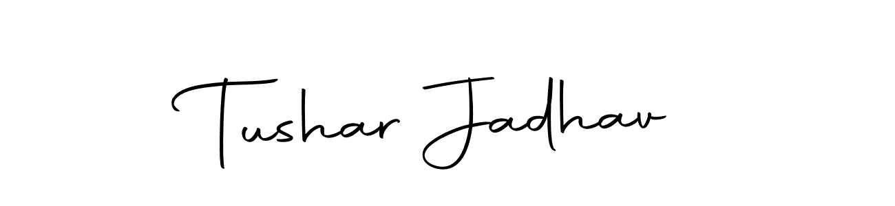 You can use this online signature creator to create a handwritten signature for the name Tushar Jadhav. This is the best online autograph maker. Tushar Jadhav signature style 10 images and pictures png